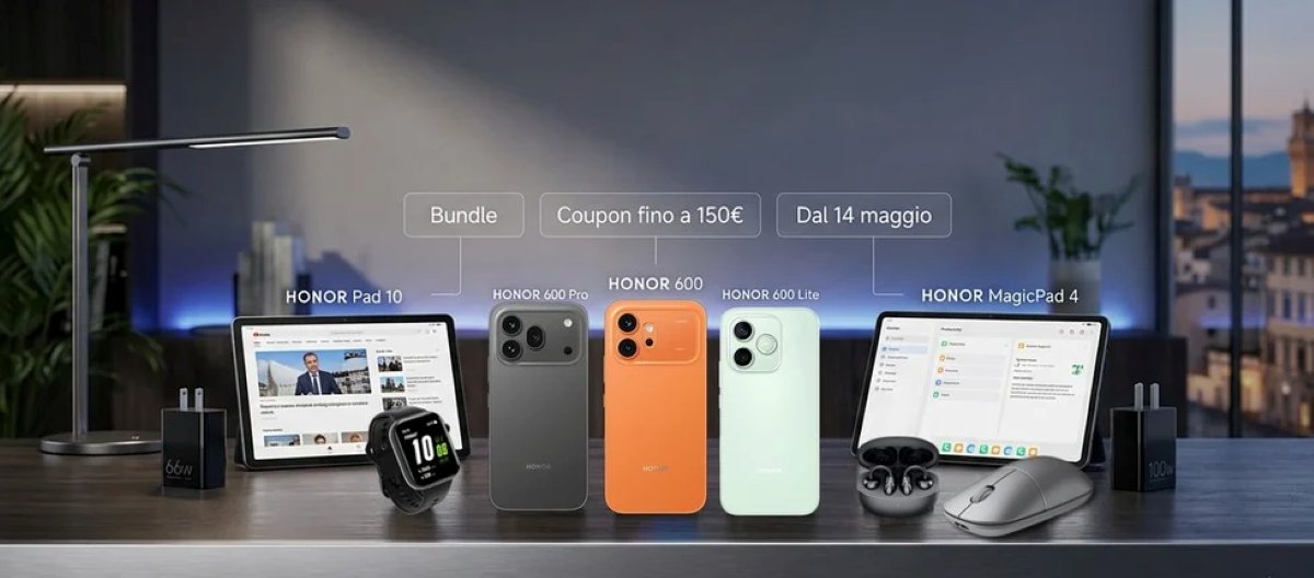 Honor 600 Series in Italia, ricchi bundle con tablet e indossabili