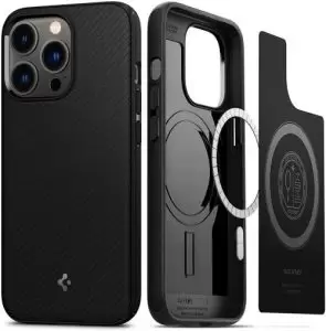 Cover Magnetica per iPhone 12 Pro, Custodia Compatibile con MagSafe, Protezione Antiurto di